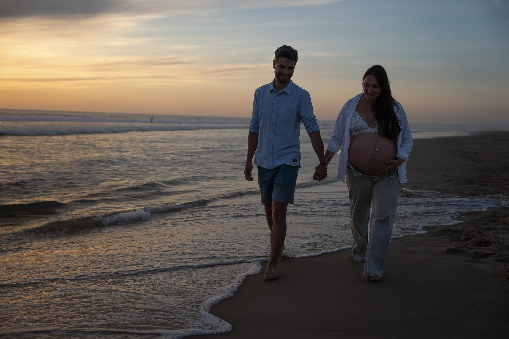 grossesse-lifestyle-plage-biscarosse-soleil