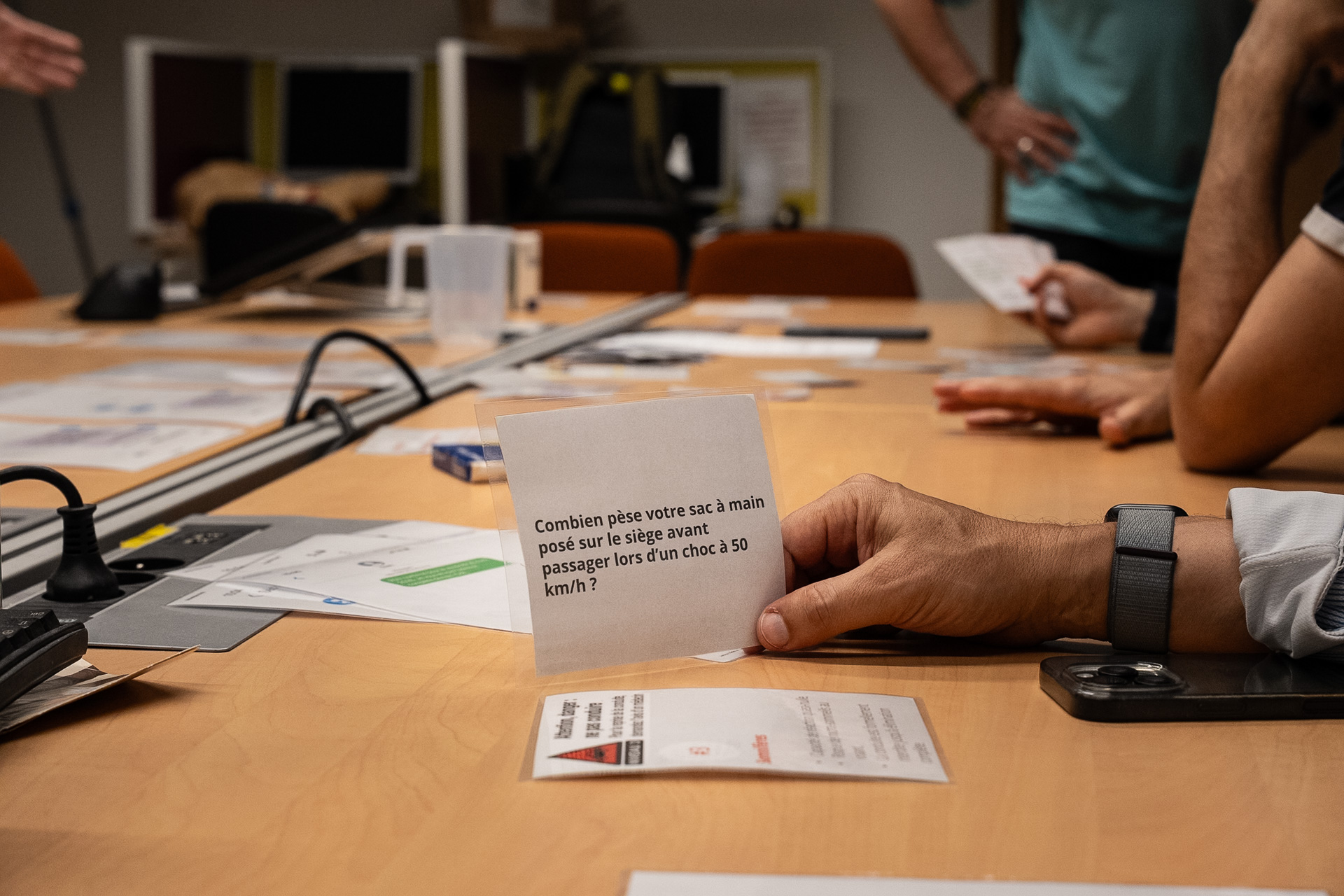Bordeaux Metropole Energie à organisé pour ces salariés une journée de sensibilisation autour de la sécurité au travail.